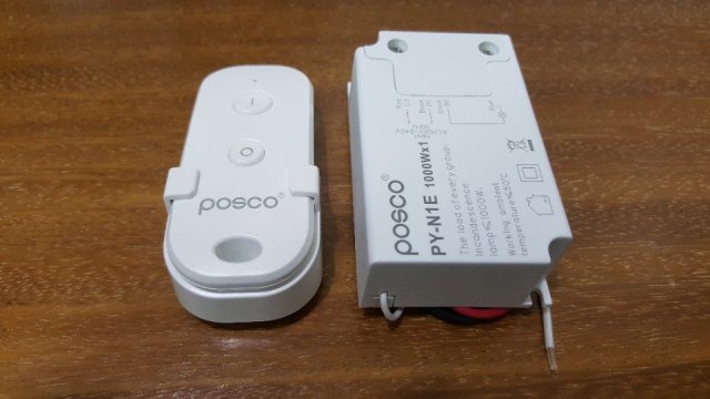 Công tắc điều khiển từ xa cao cấp cho 1 thiết bị PoscoPeak PY N1E